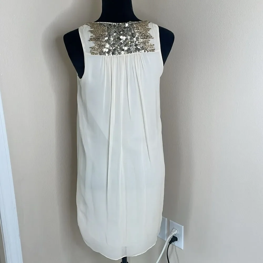 Adam sheer silk sequins mini dress - Picture 5 of 9
